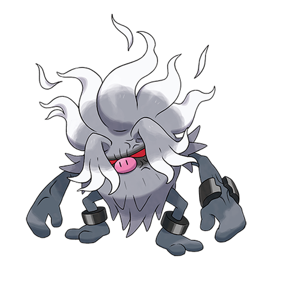 Courrousinge, artwork officiel Pokémon