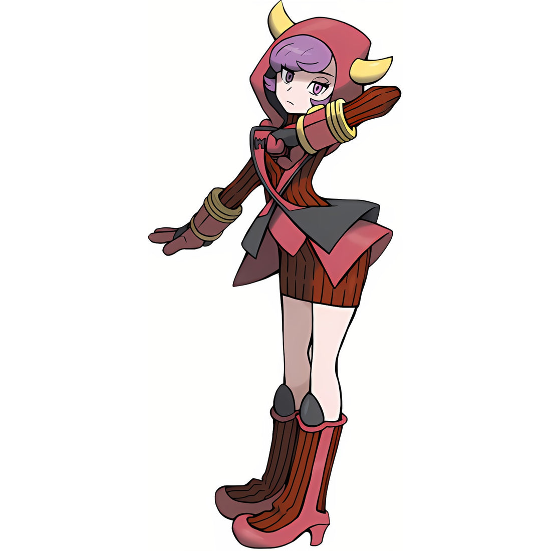Artwork de Courtney pour Pokémon Rubis Oméga et Saphir Alpha