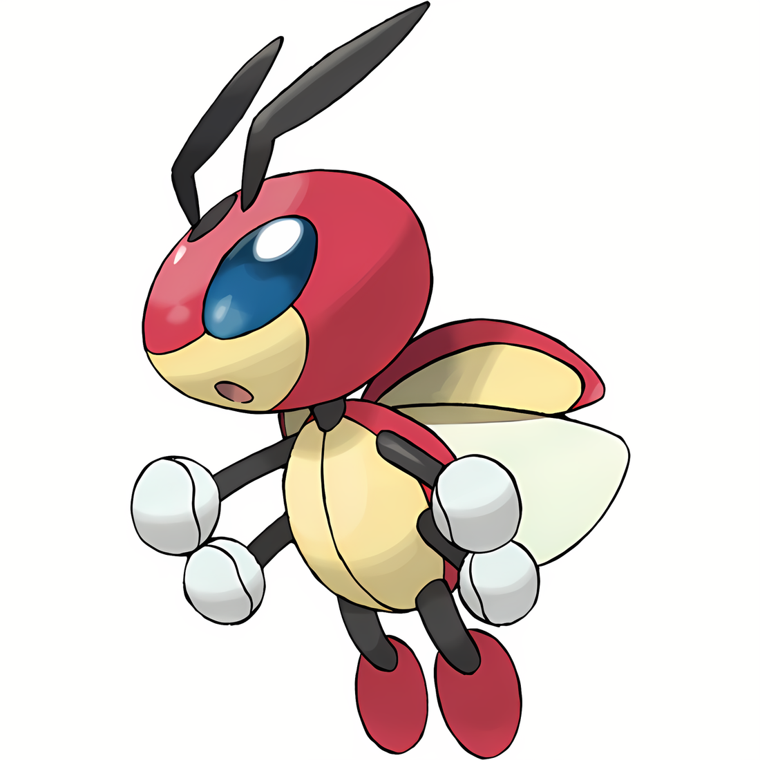 Coxyclaque, artwork officiel Pokémon