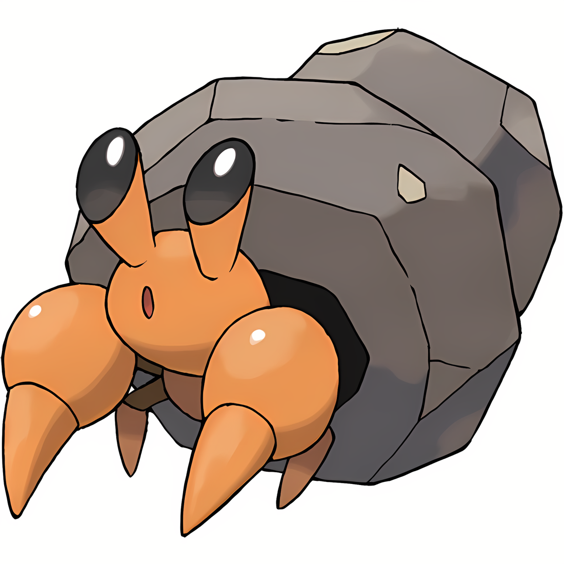 Crabicoque, artwork officiel Pokémon