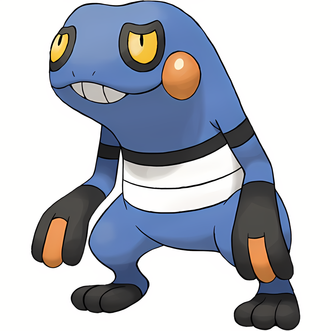 Cradopaud, artwork officiel Pokémon