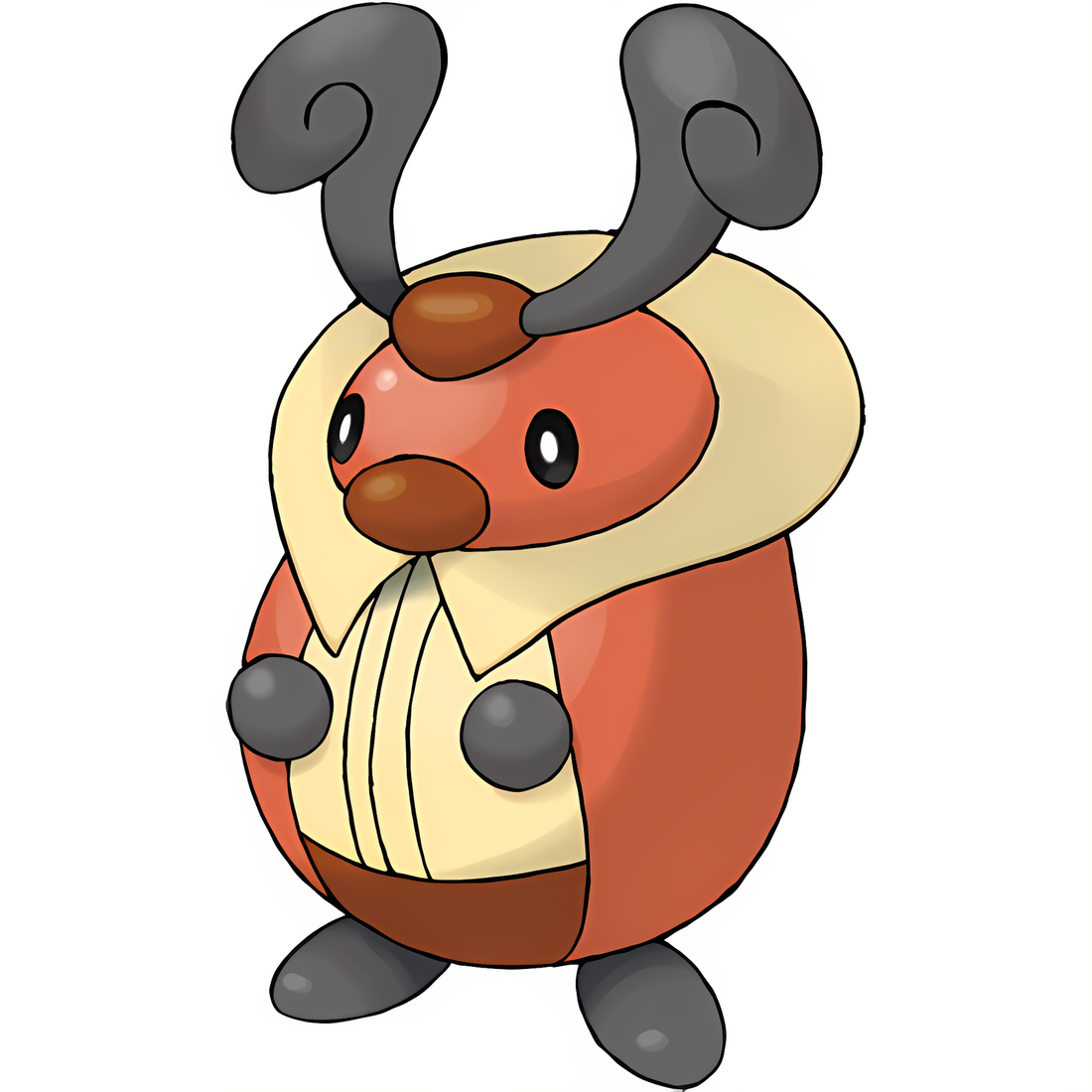 Crikzik, artwork officiel Pokémon