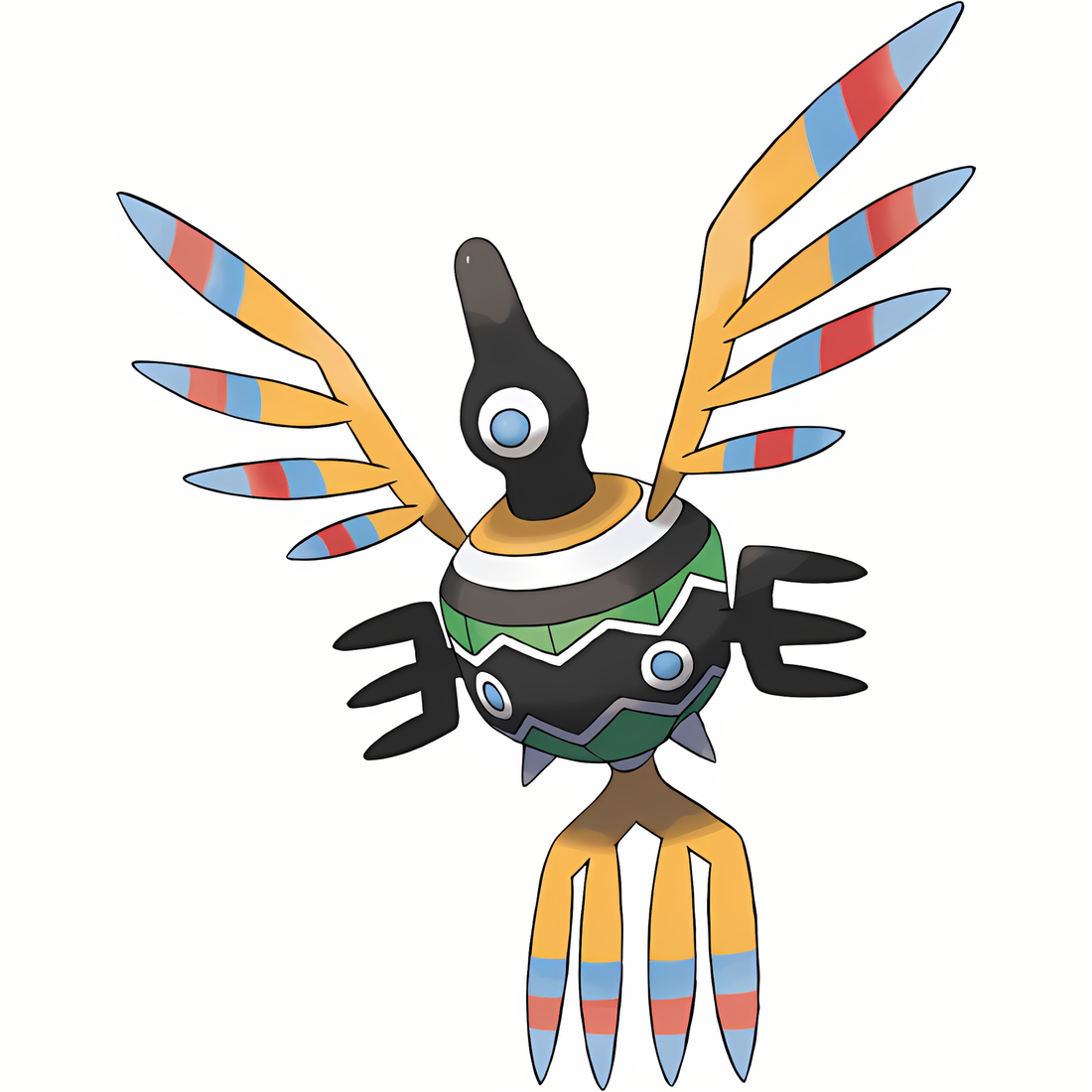 Cryptéro, artwork officiel Pokémon