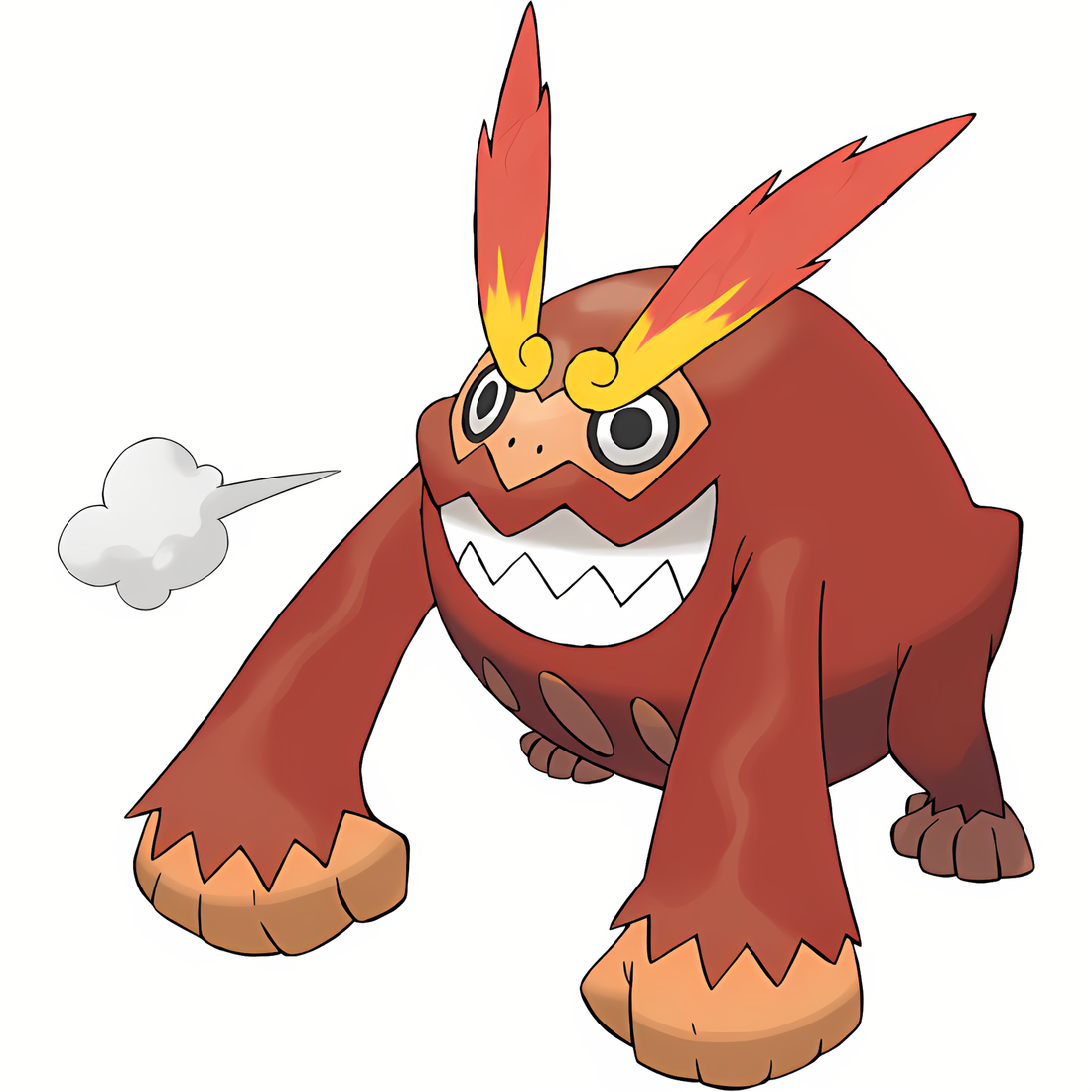 Darumacho, artwork officiel Pokémon