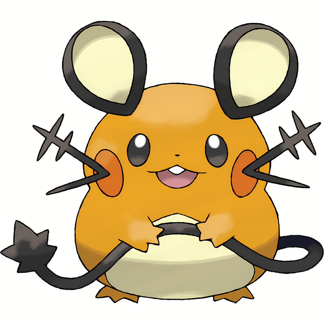 Dedenne, artwork officiel Pokémon
