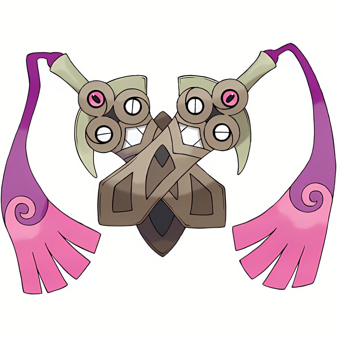 Dimoclès, artwork officiel Pokémon