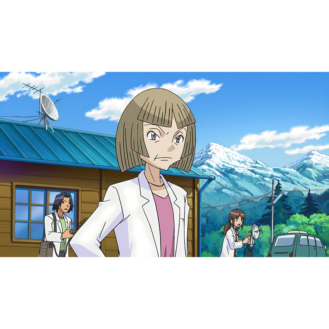 Doyenne de Célestia, artwork officiel Pokémon