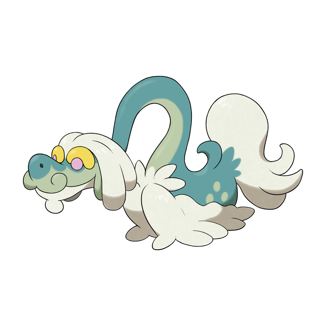 Draïeul, artwork officiel Pokémon