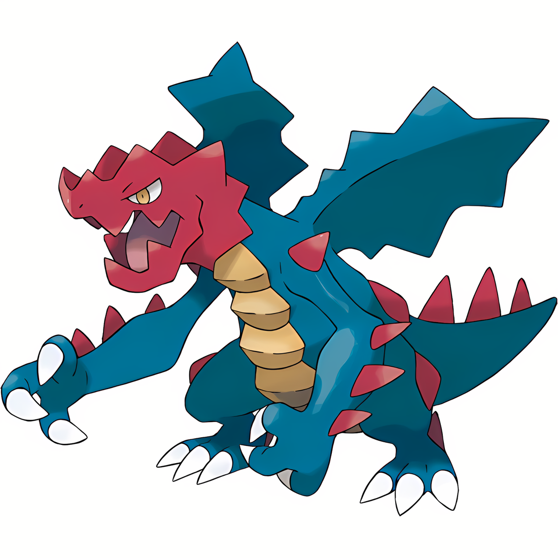 Drakkarmin, artwork officiel Pokémon
