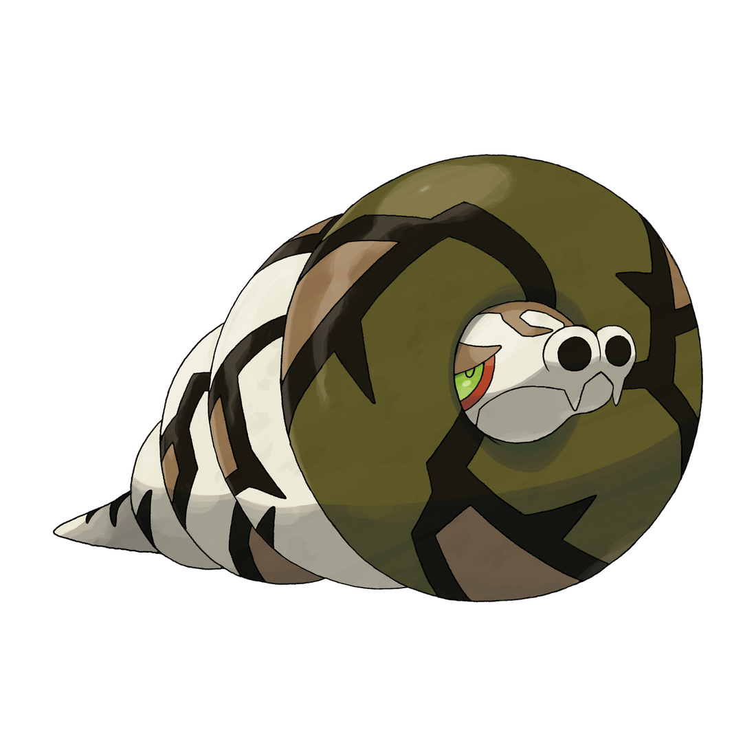 Dunaconda, artwork officiel Pokémon
