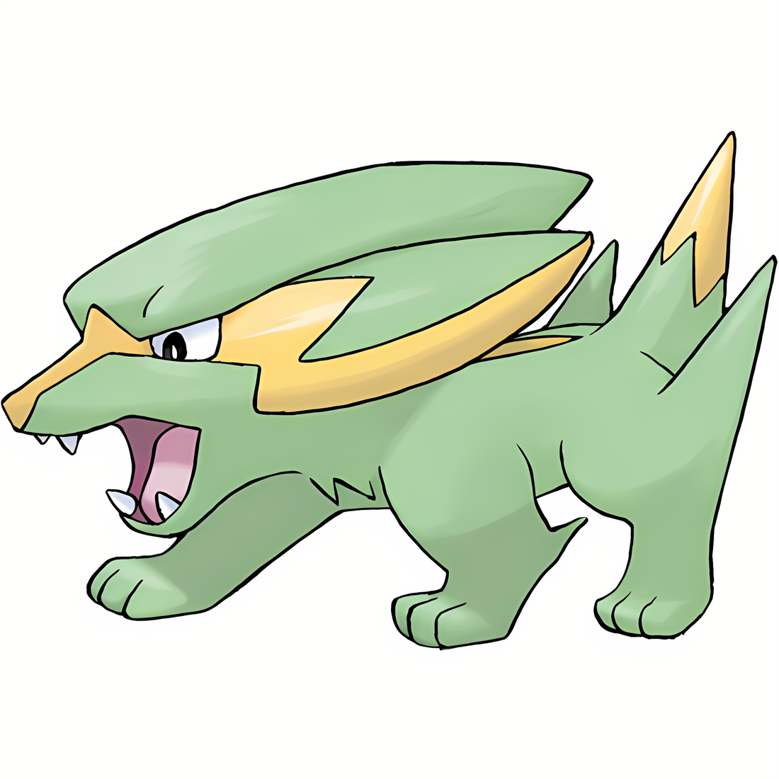 Dynavolt, artwork officiel Pokémon