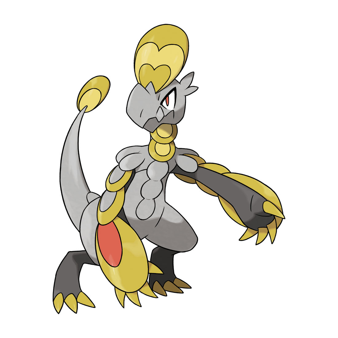 Écaïd, artwork officiel Pokémon