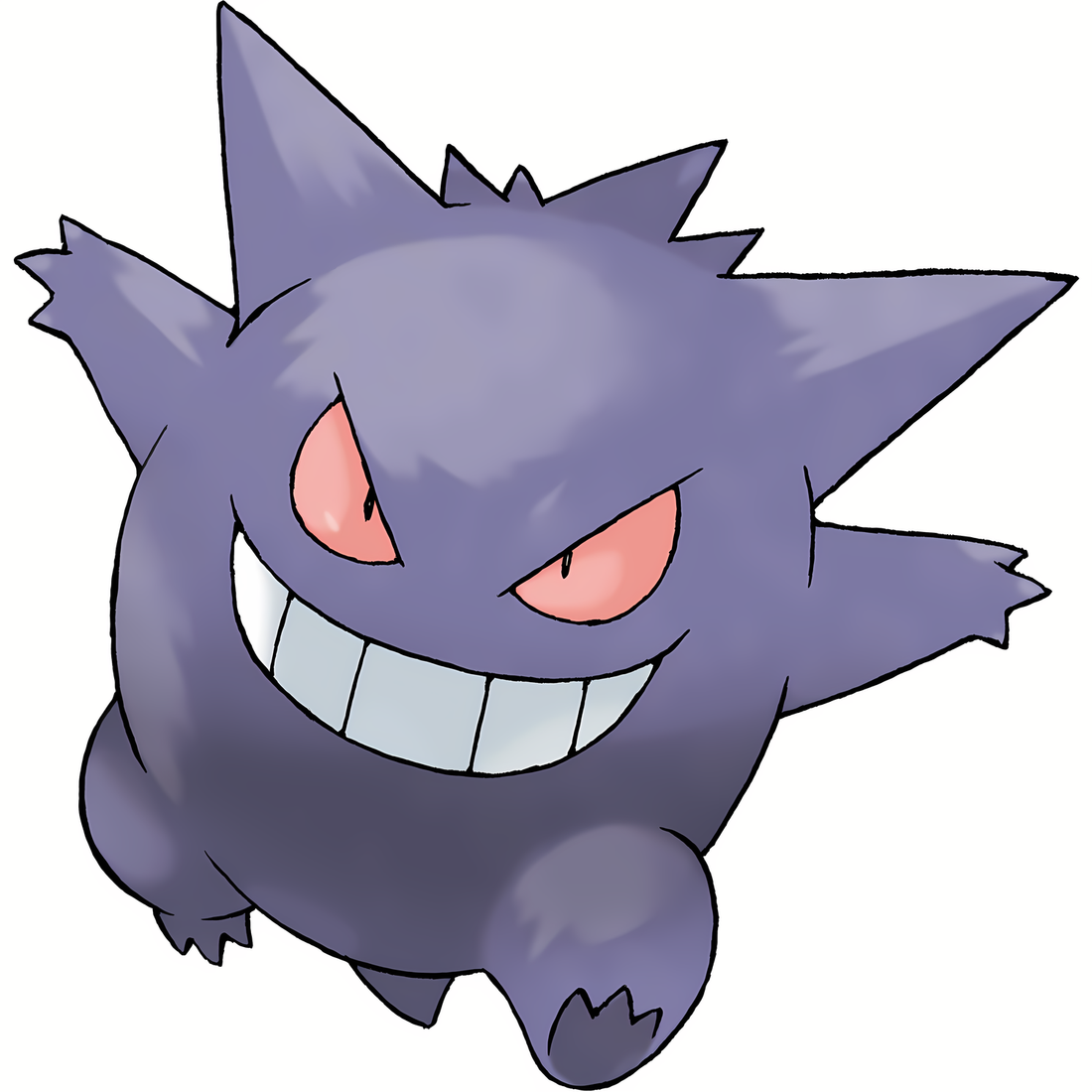 Ectoplasma, artwork officiel Pokémon