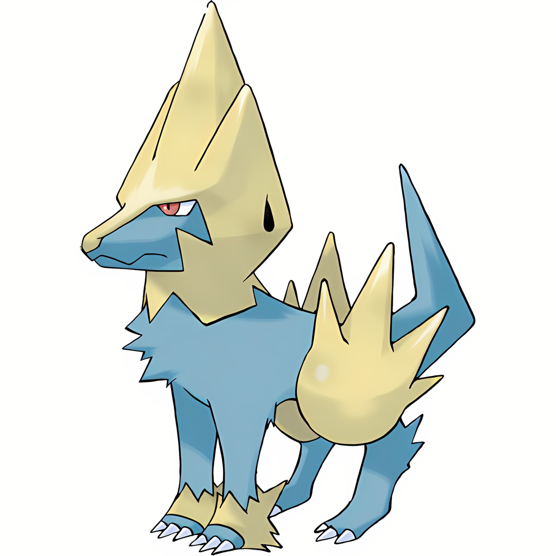 Élecsprint, artwork officiel Pokémon