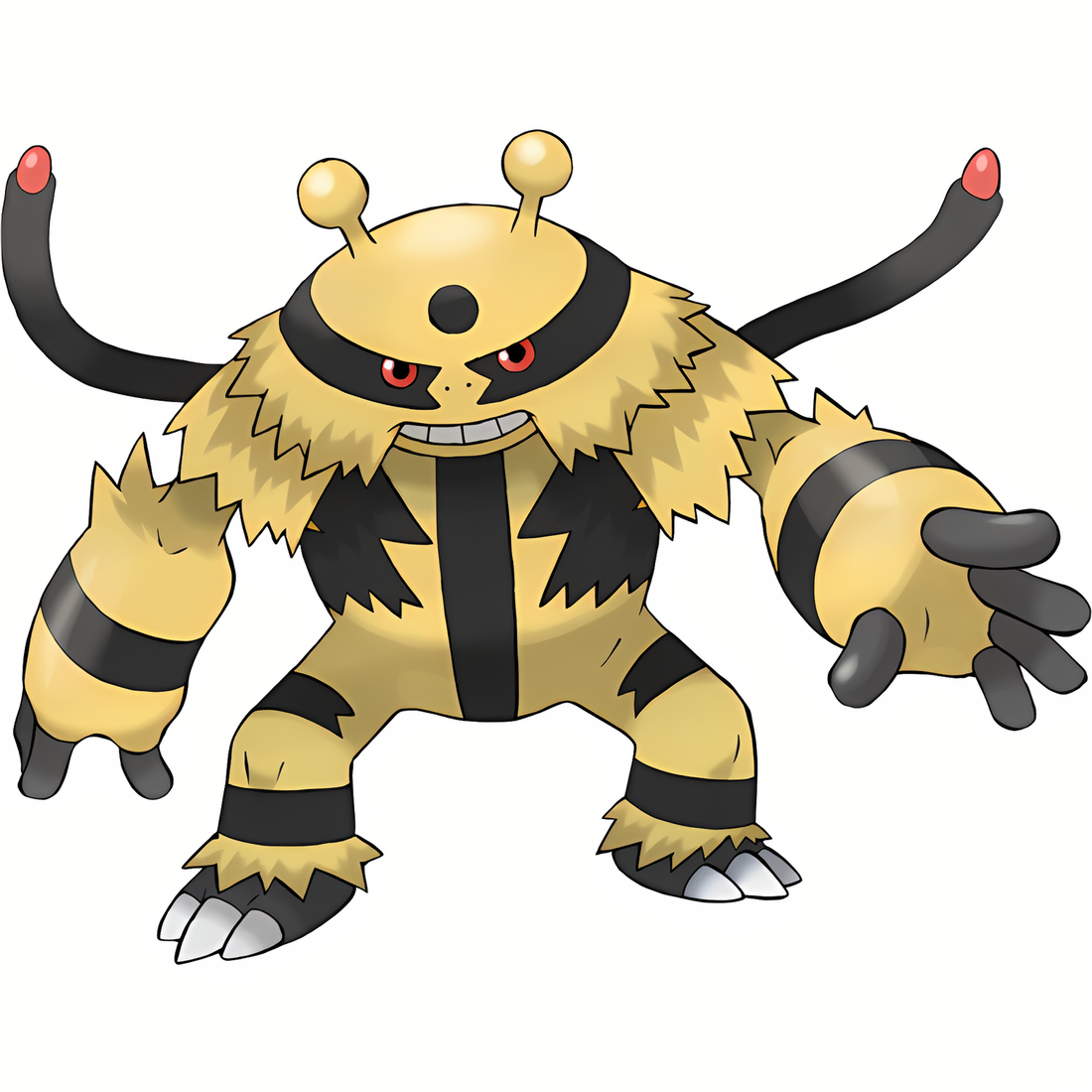 Élekable, artwork officiel Pokémon