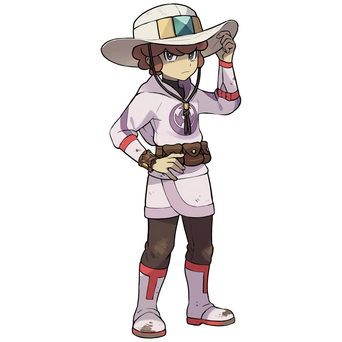 Artwork d'Élian pour Légendes Pokémon : Arceus