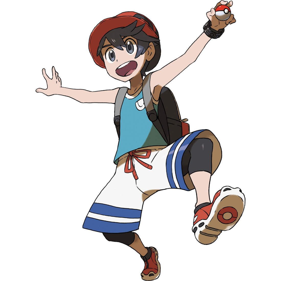 Artwork d'Elio pour Pokémon Ultra-Soleil et Ultra-Lune