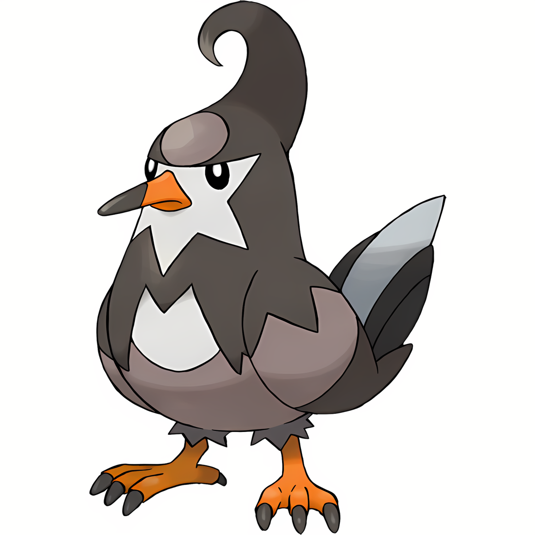 Étourvol, artwork officiel Pokémon