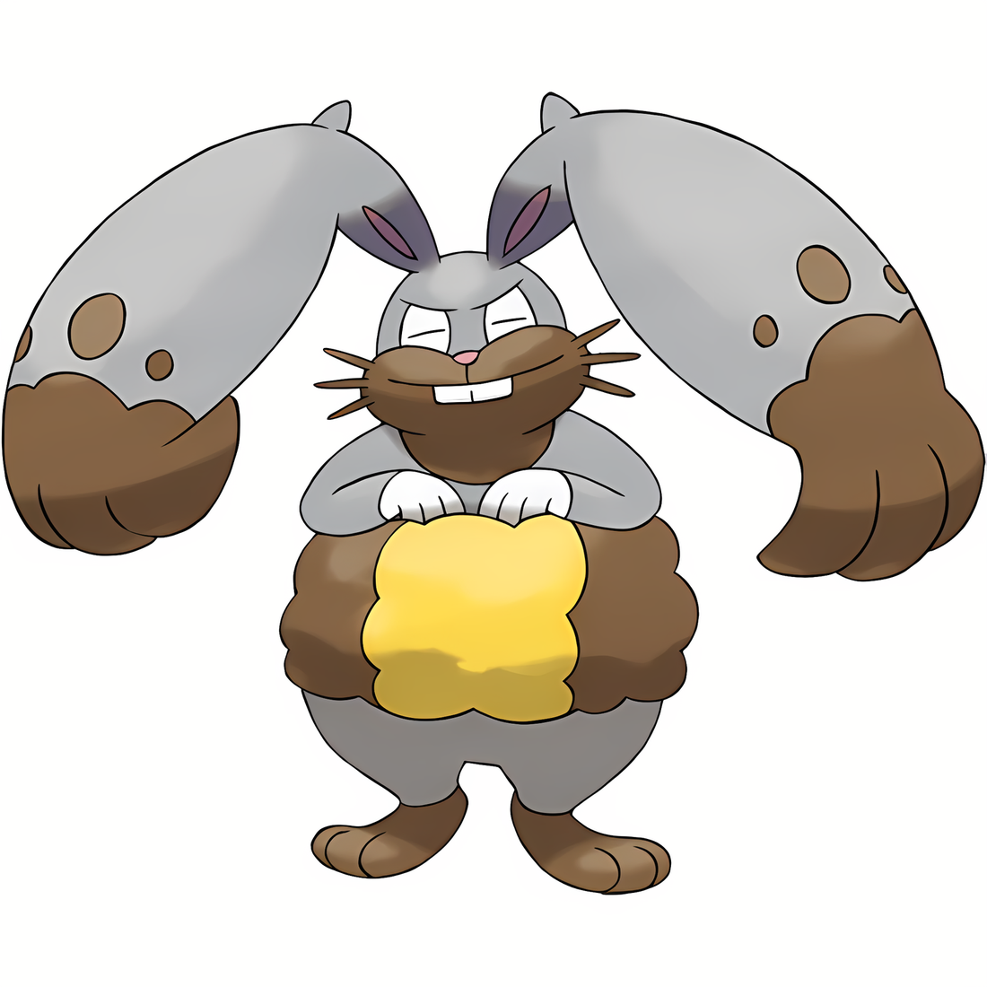 Excavarenne, artwork officiel Pokémon