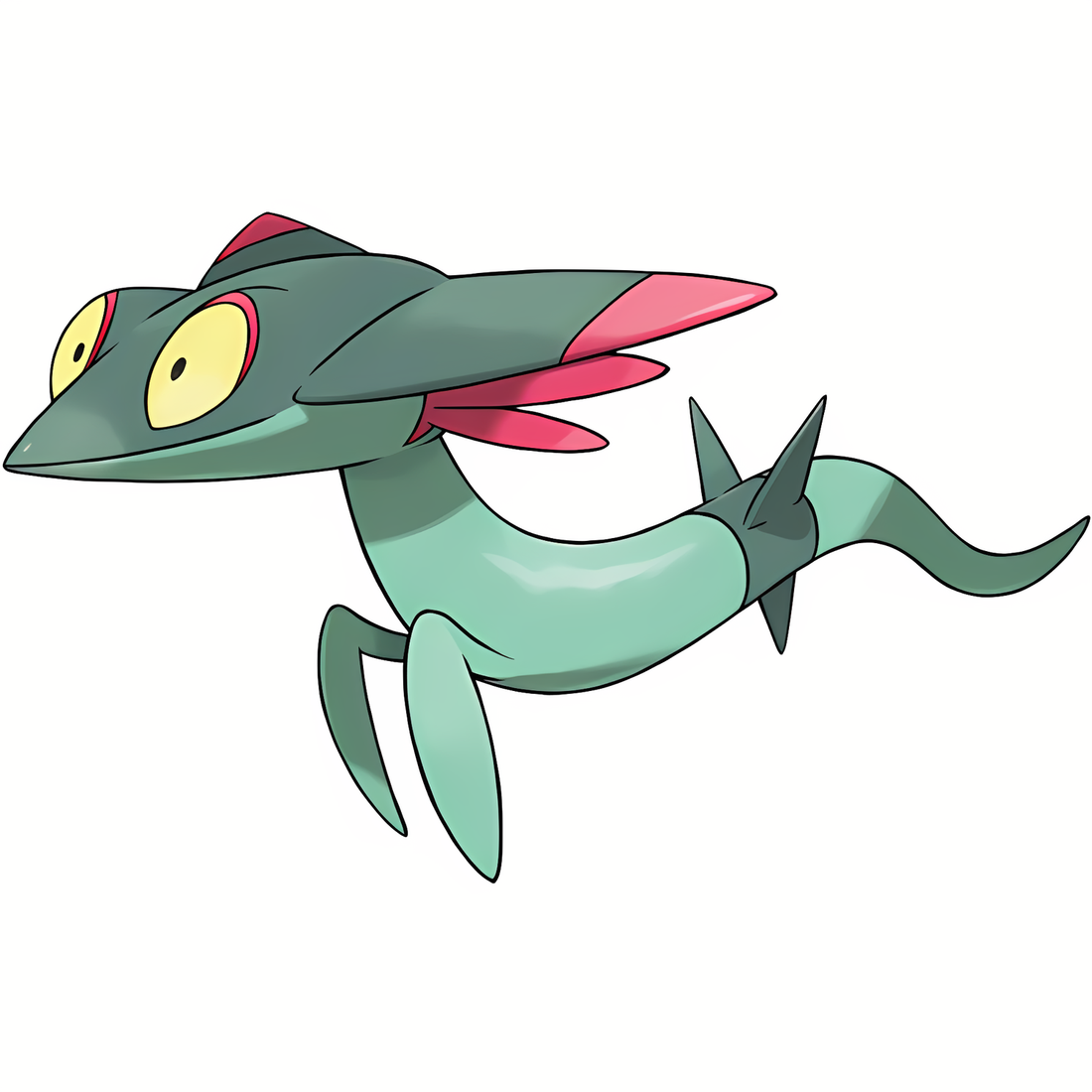 Fantyrm, artwork officiel Pokémon
