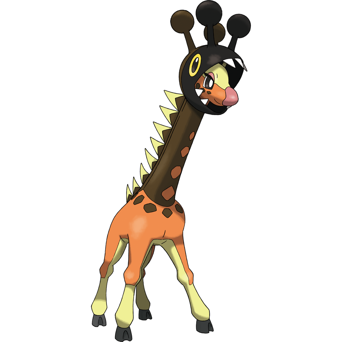 Farigiraf, artwork officiel Pokémon
