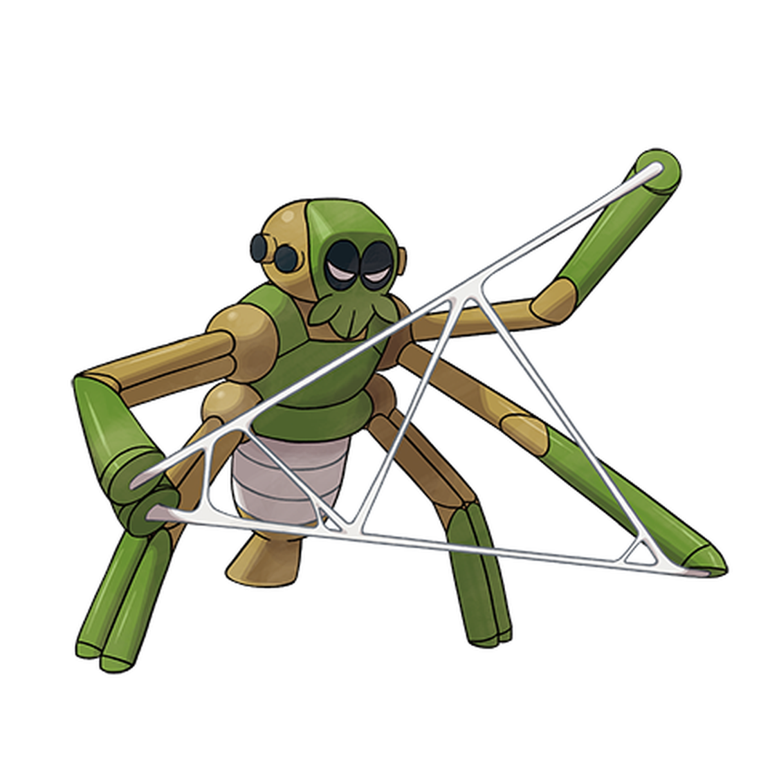 Filentrappe, artwork officiel Pokémon