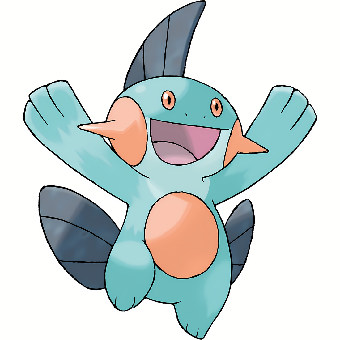 Flobio, artwork officiel Pokémon