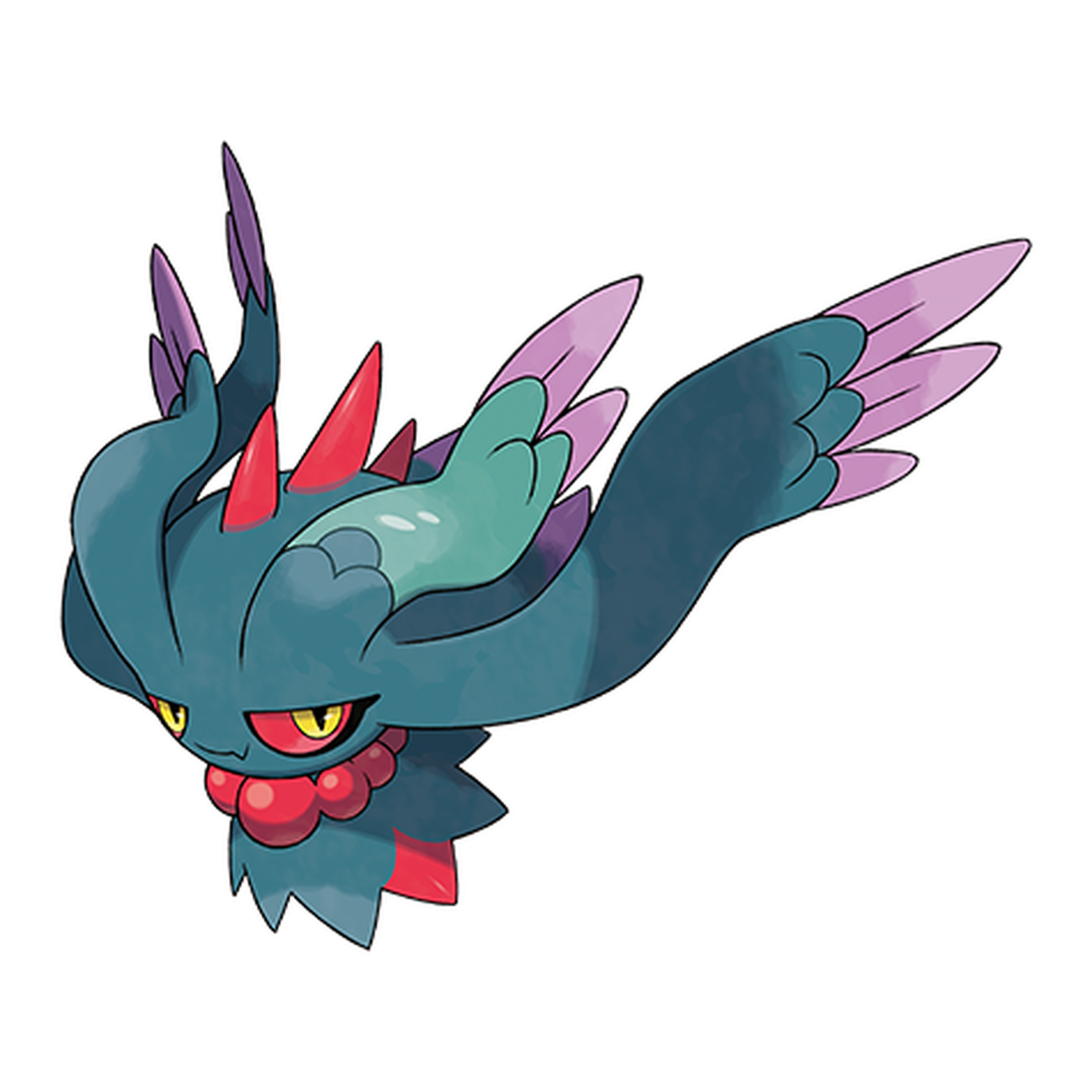 Flotte-Mèche, artwork officiel Pokémon