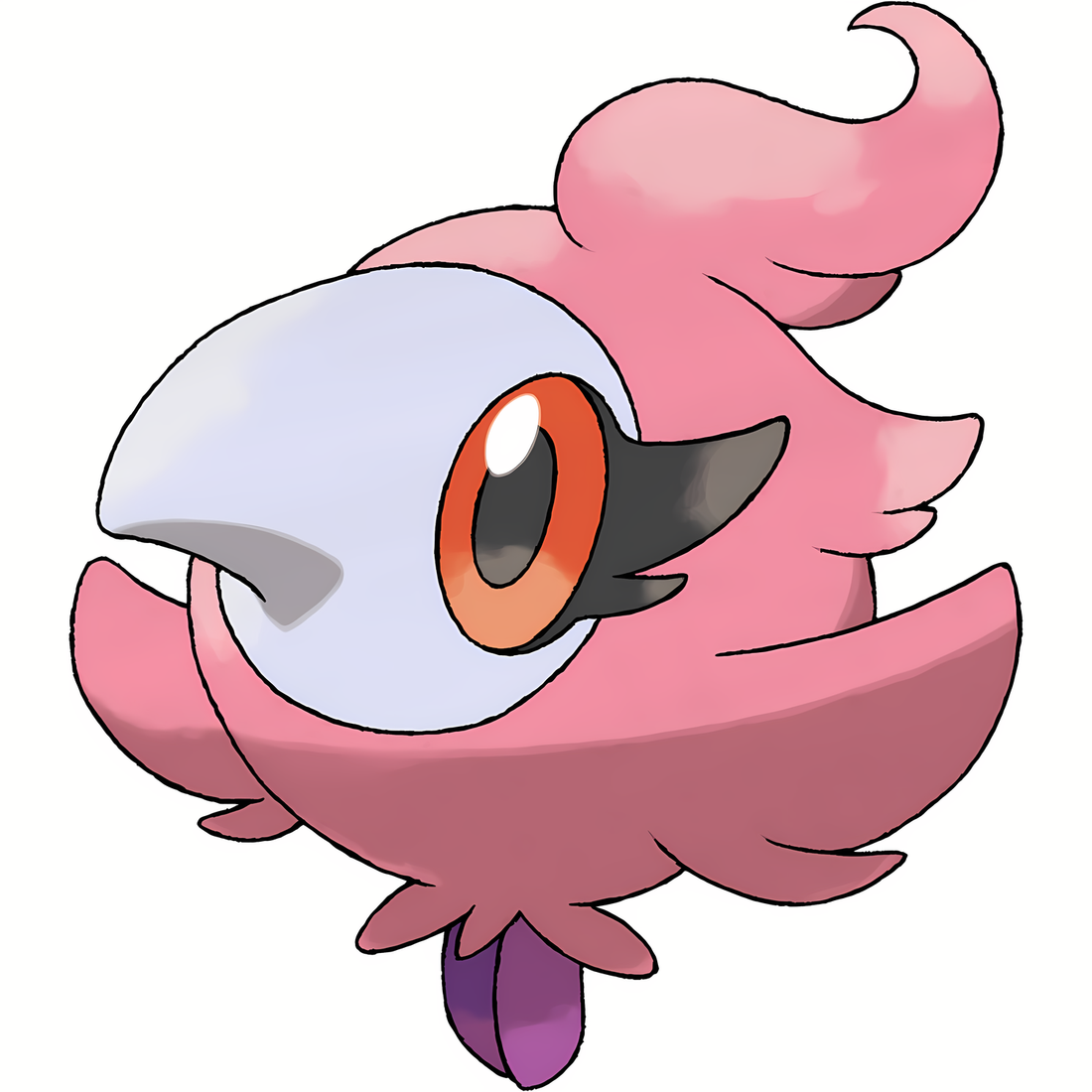 Fluvetin, artwork officiel Pokémon