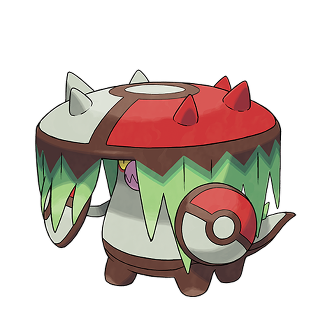Fongus-Furie, artwork officiel Pokémon