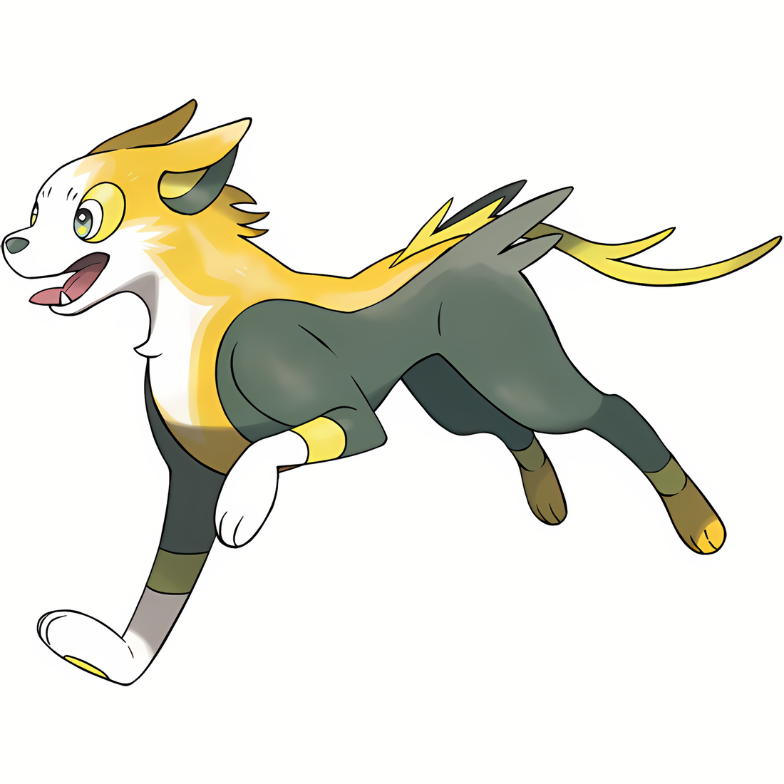 Fulgudog, artwork officiel Pokémon