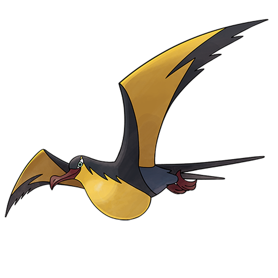 Fulgulairo, artwork officiel Pokémon