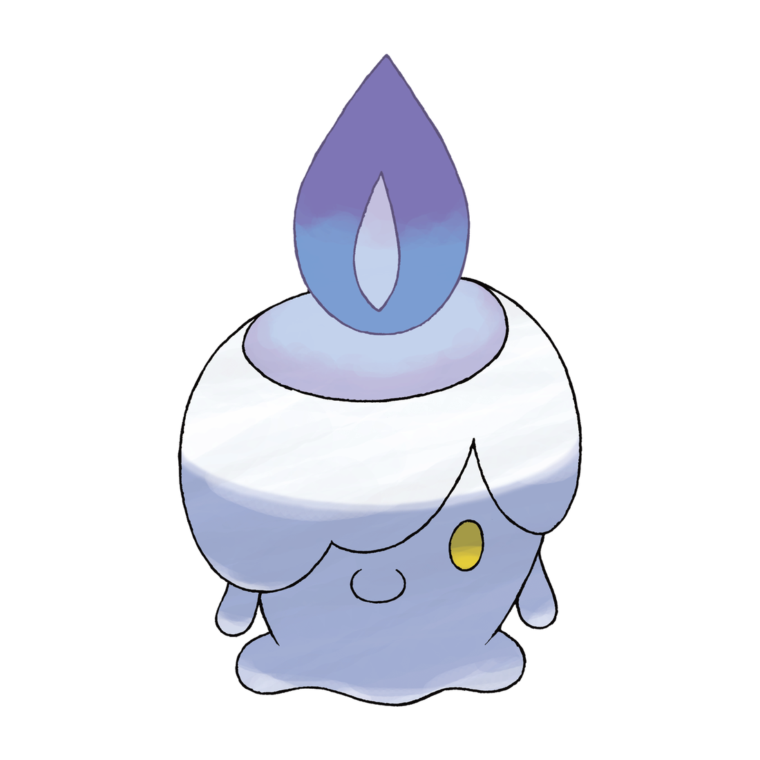 Funécire, artwork officiel Pokémon