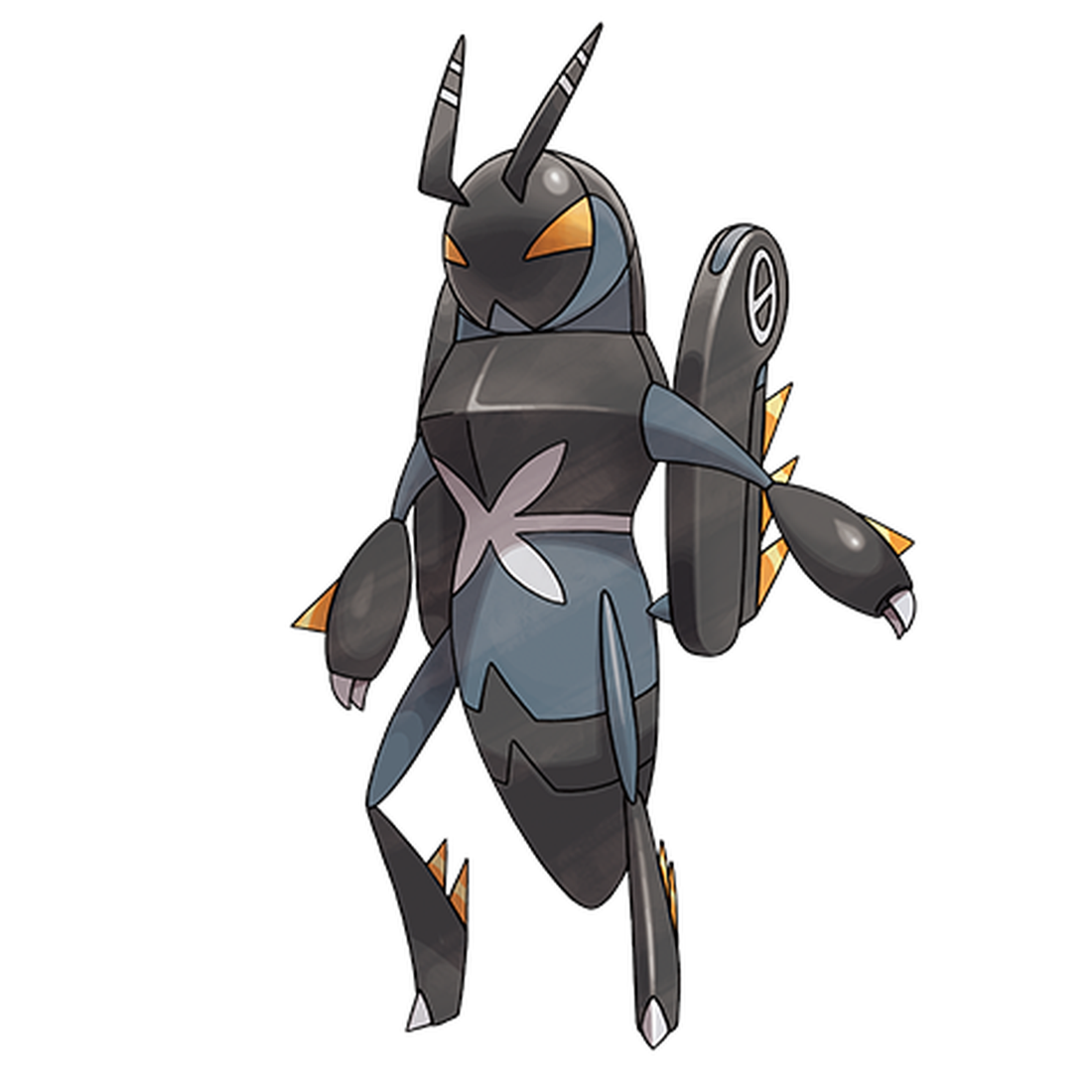 Gambex, artwork officiel Pokémon