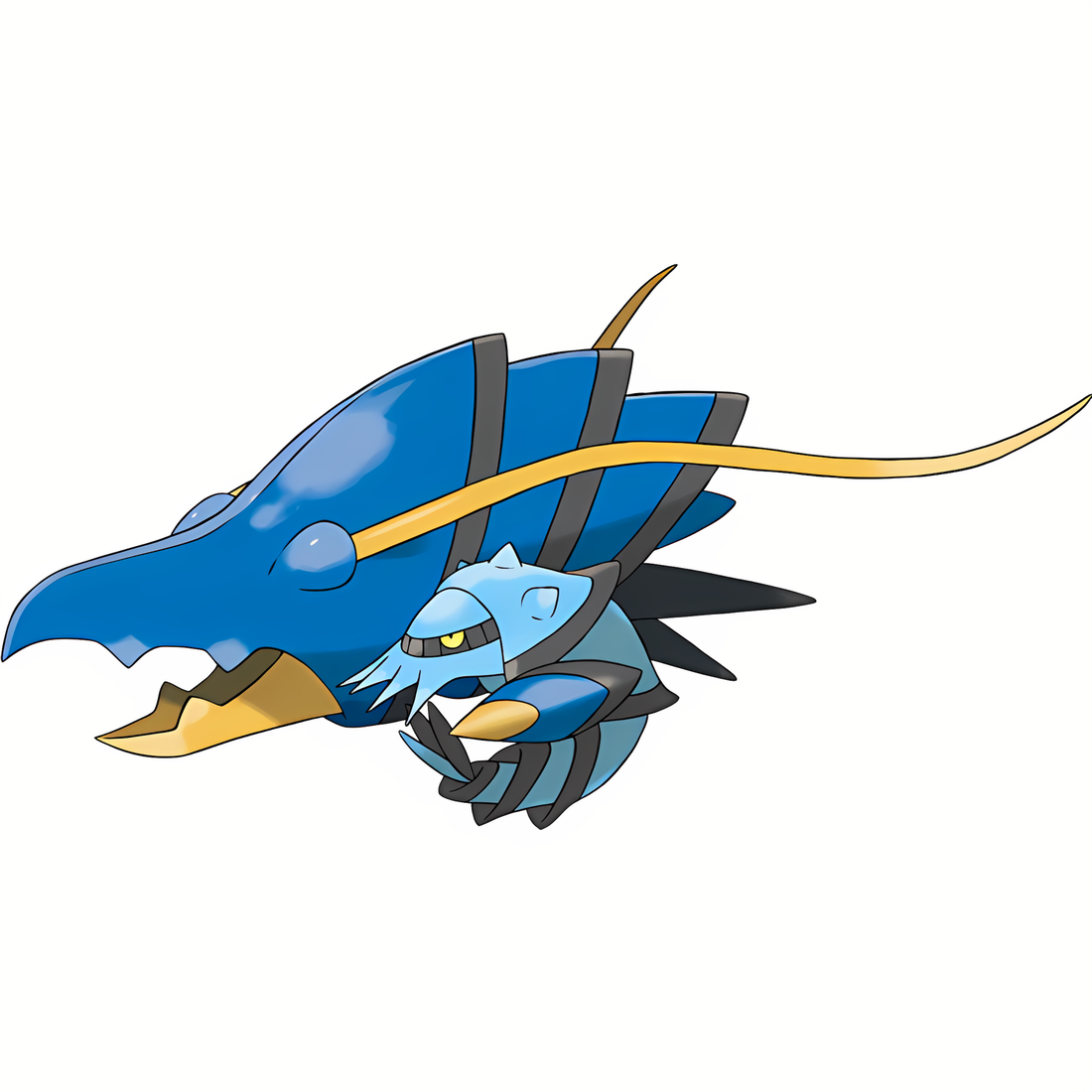 Gamblast, artwork officiel Pokémon