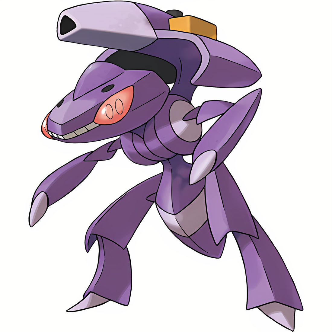 Genesect, artwork officiel Pokémon