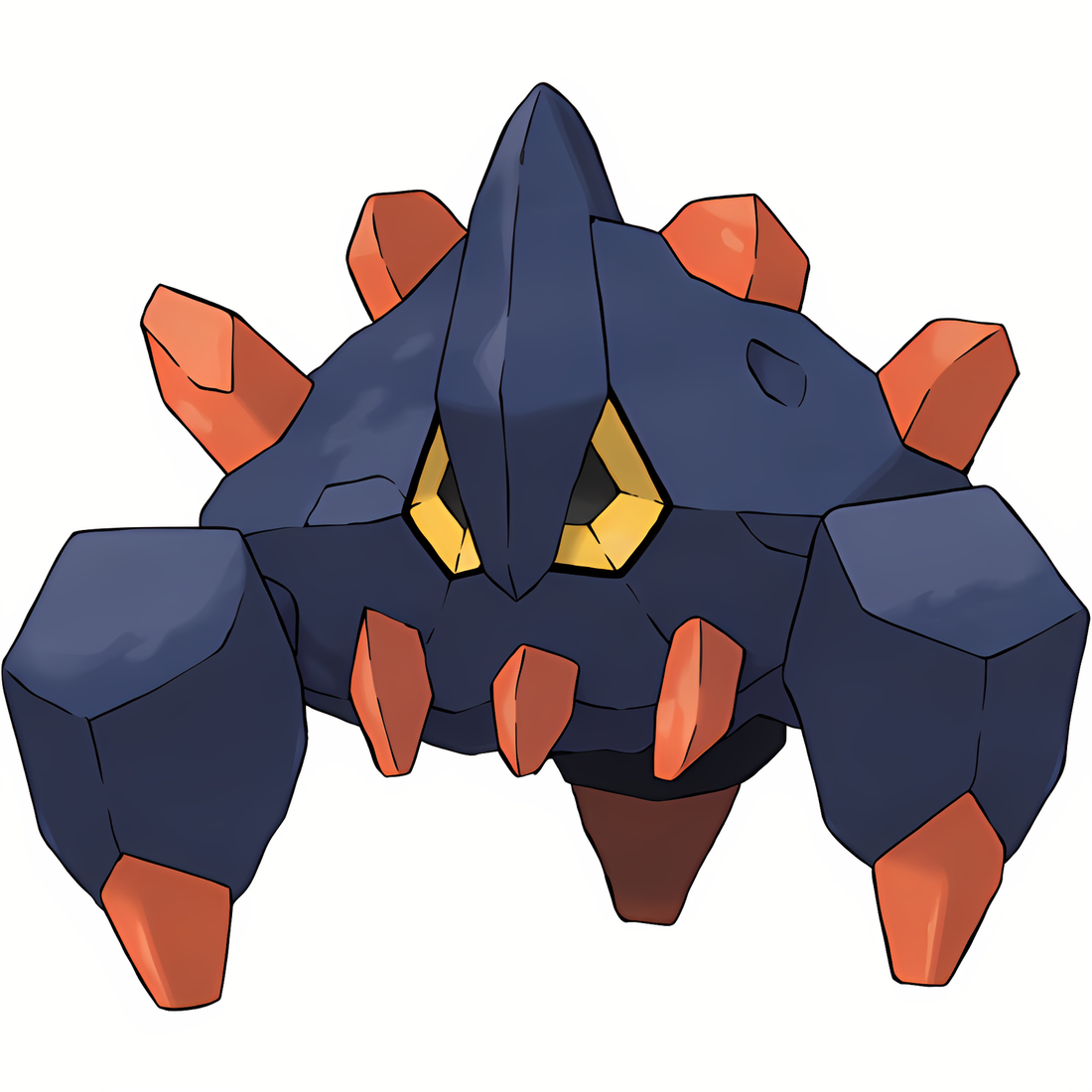 Géolithe, artwork officiel Pokémon