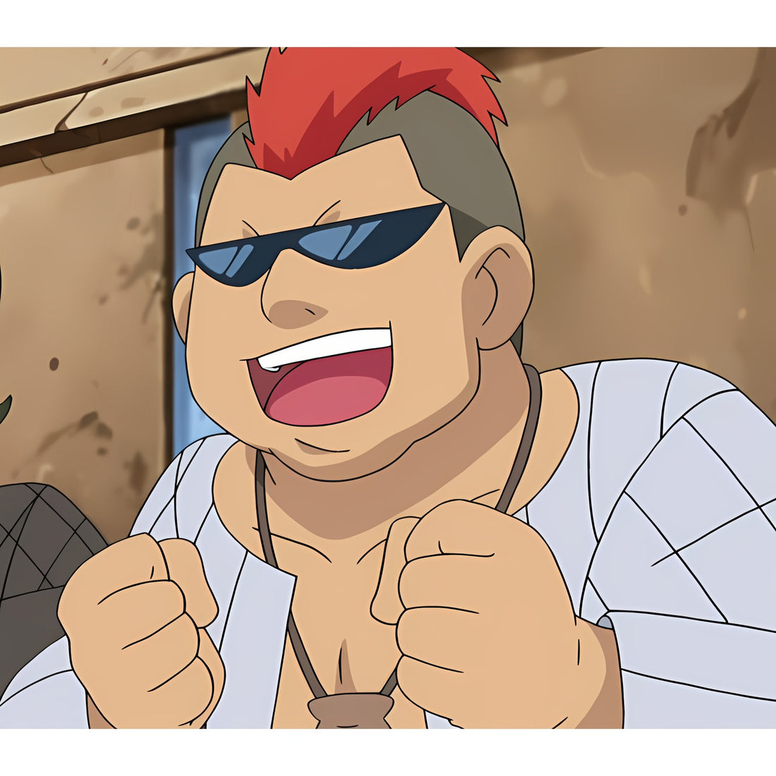Gilles, artwork officiel Pokémon