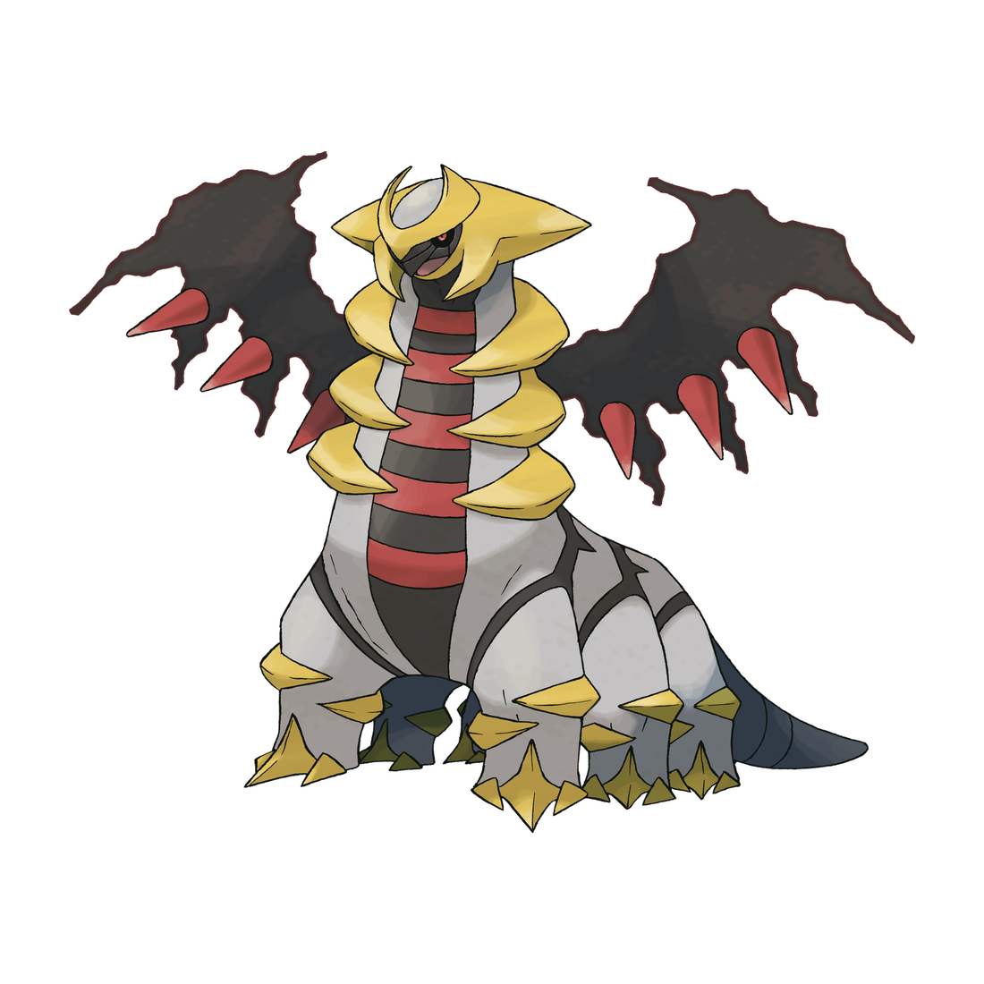 Giratina, artwork officiel Pokémon