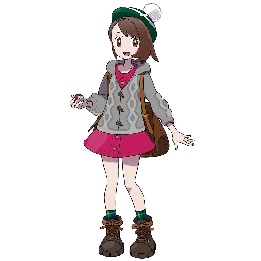 Artwork de Gloria pour Pokémon Épée et Bouclier