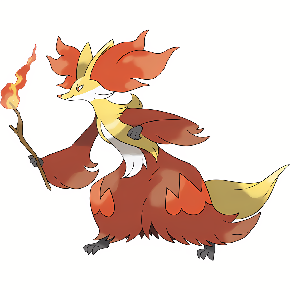 Goupelin, artwork officiel Pokémon