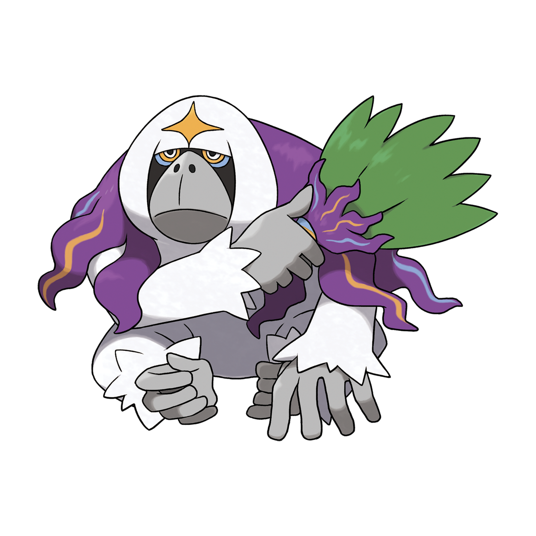 Gouroutan, artwork officiel Pokémon