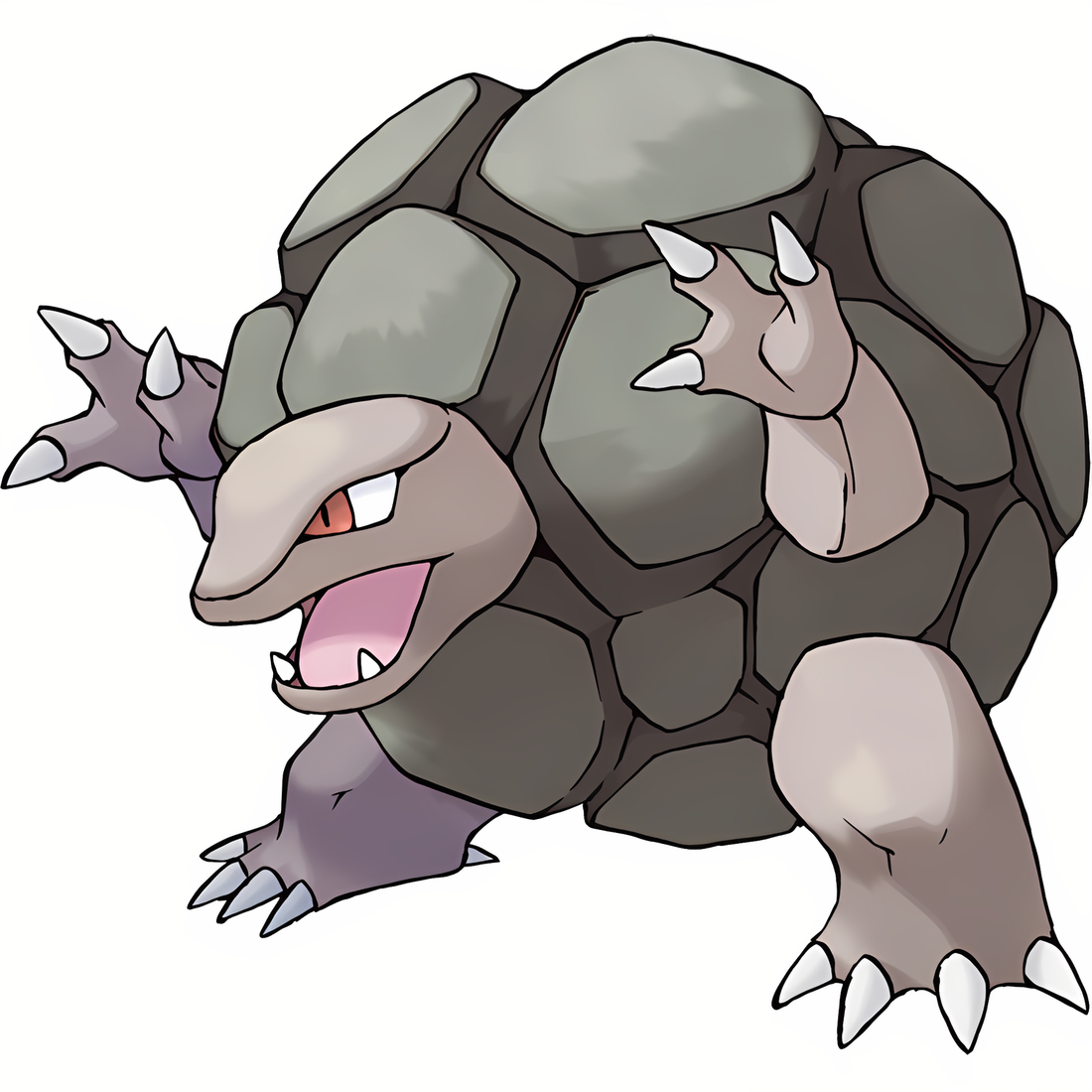 Grolem, artwork officiel Pokémon