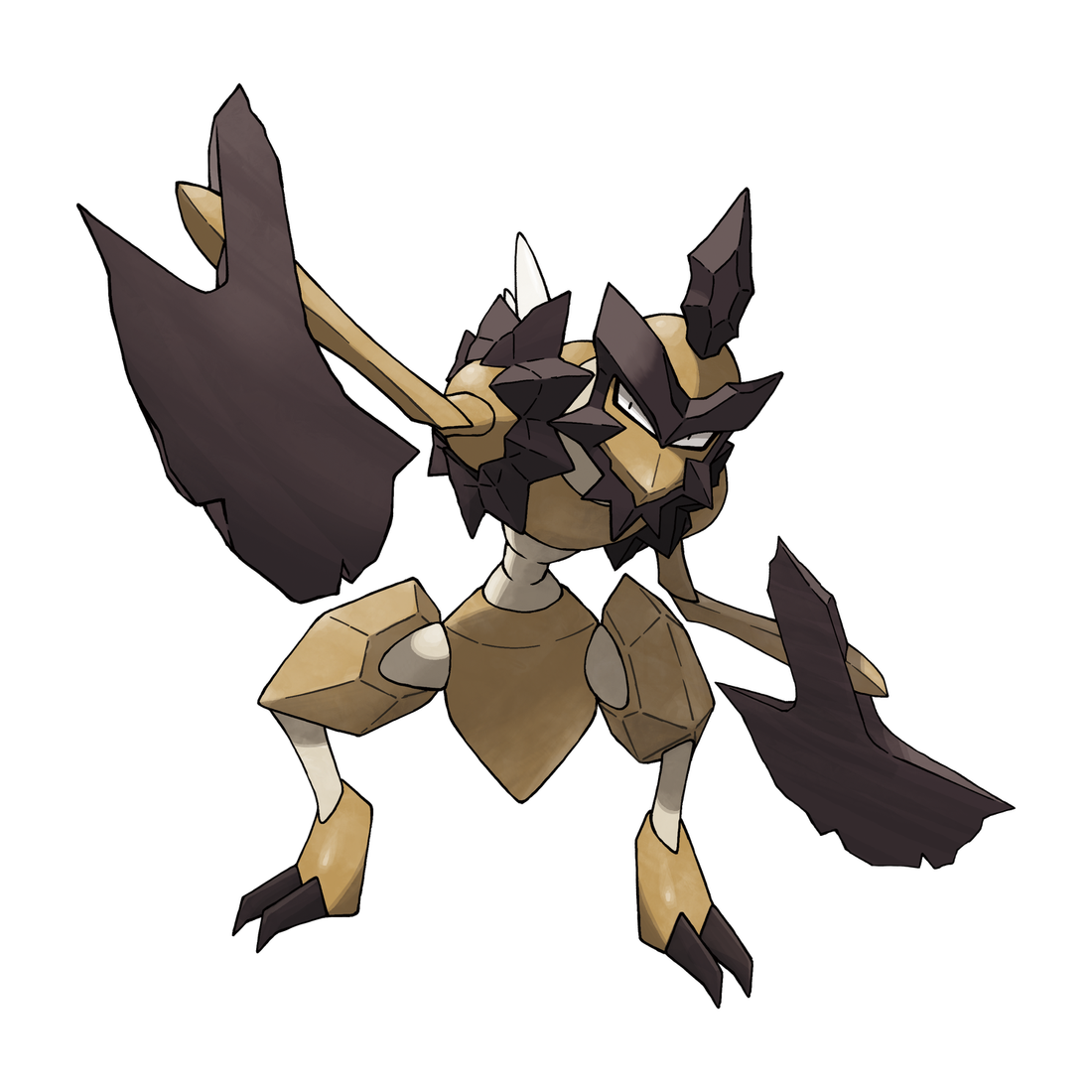 Hachécateur, artwork officiel Pokémon