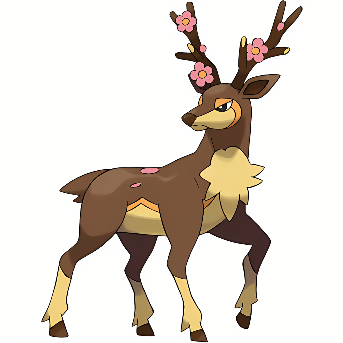 Haydaim, artwork officiel Pokémon