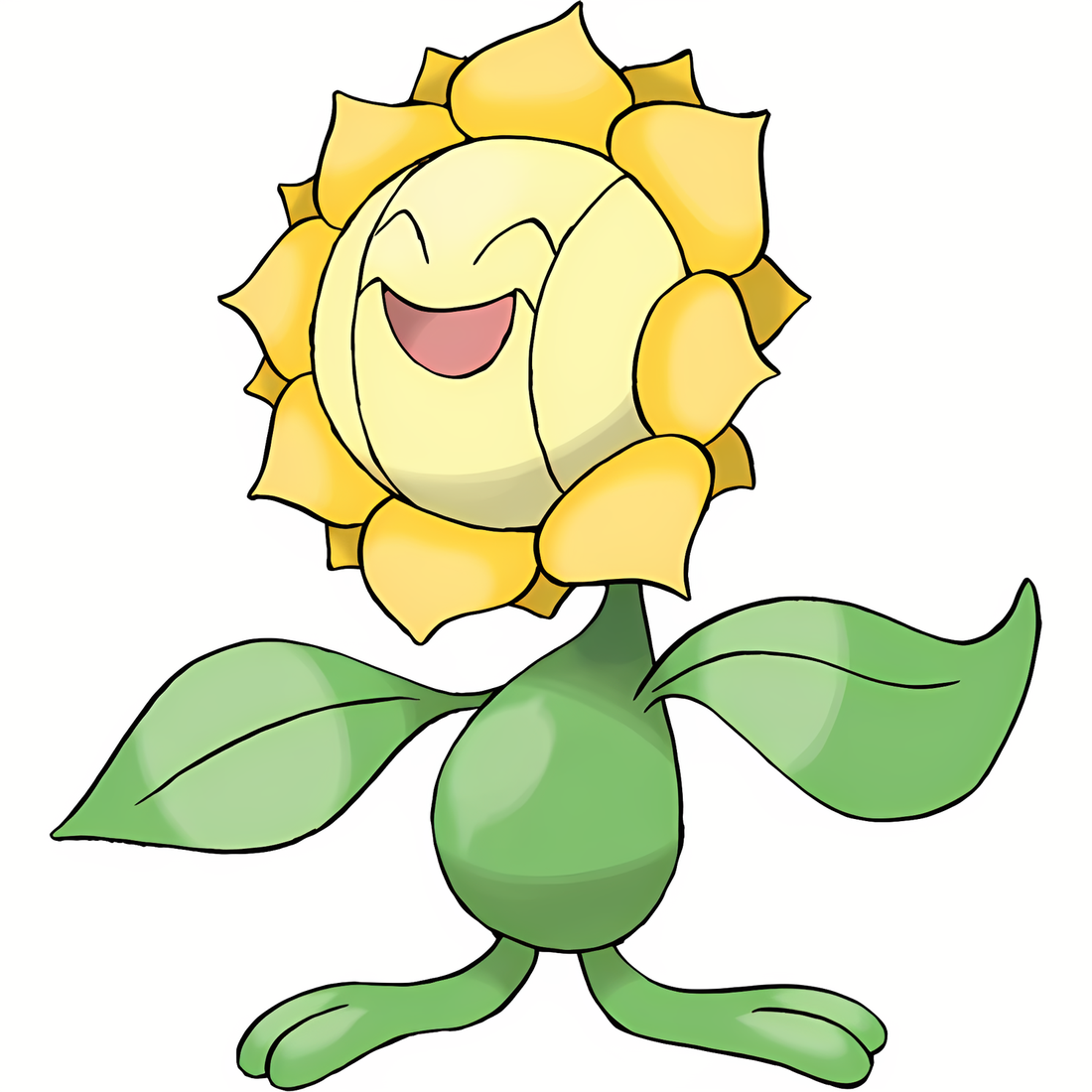 Héliatronc, artwork officiel Pokémon