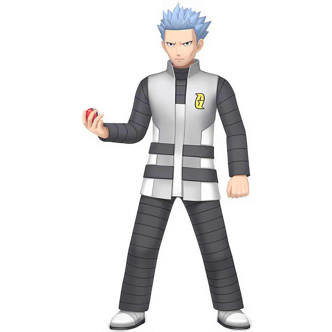 Artwork d'Hélio pour Pokémon Diamant Étincelant et Perle Scintillante
