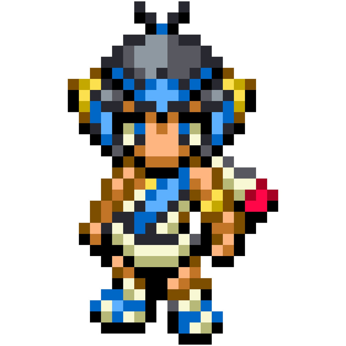 Sprite d'Héliodore dans Pokémon Ranger : Sillages de Lumière