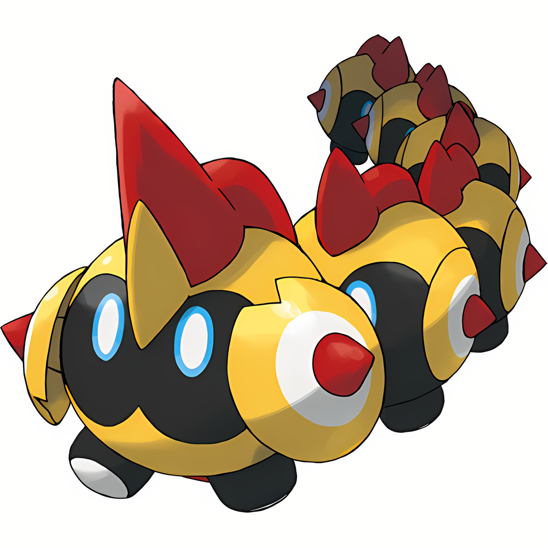 Hexadron, artwork officiel Pokémon