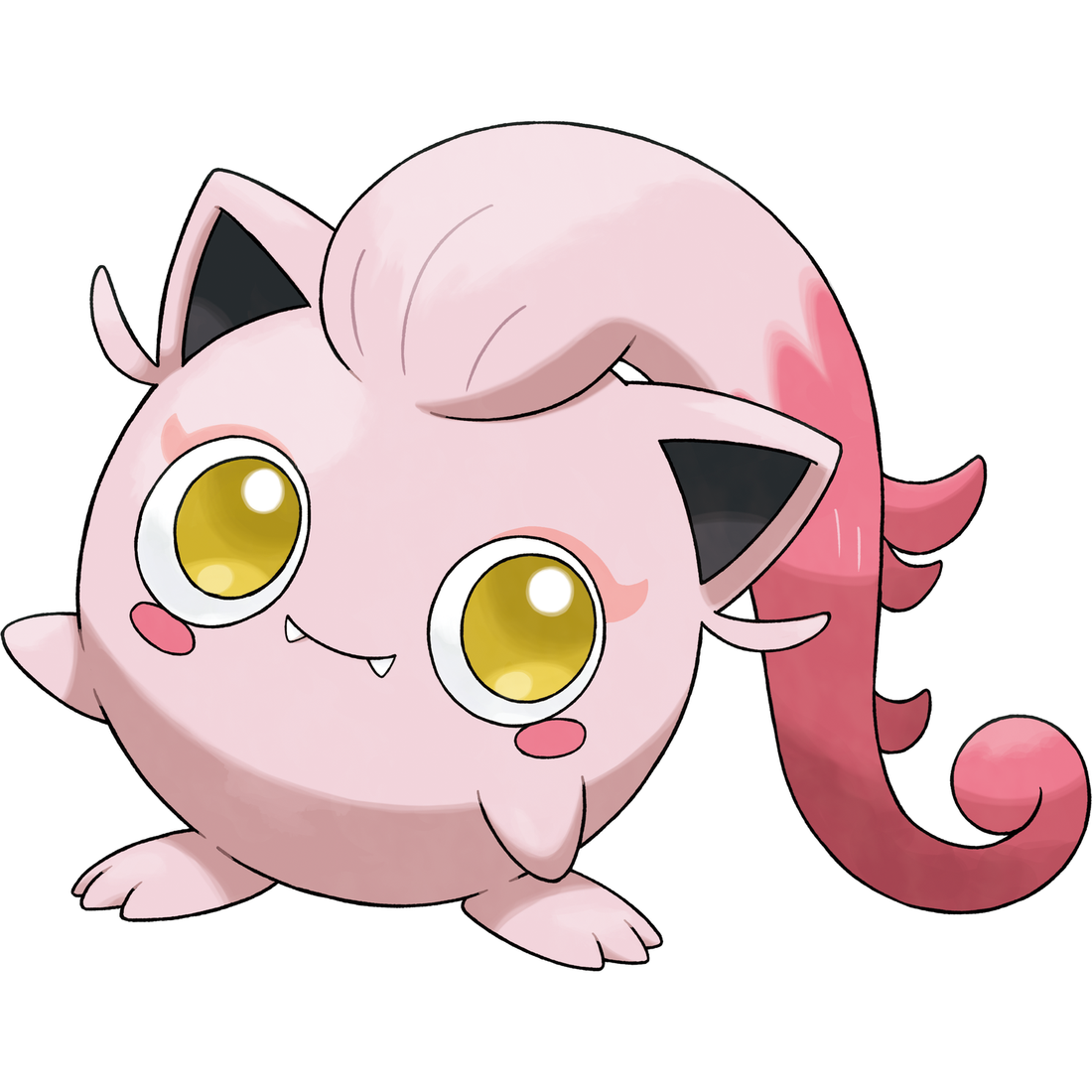 Hurle-Queue, artwork officiel Pokémon